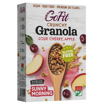 Avena GoFit meggyes-almás granola édesítőszerekkel 250 g