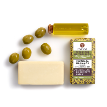 Manna Extraszűz olívaolaj bőrregeneráló szappan (80 g)