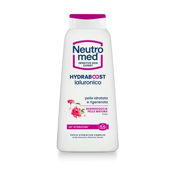 Sutter Neutromed Hydraboost Pelle Matura tusfürdő érett bőrre bazsarózsával 600ml