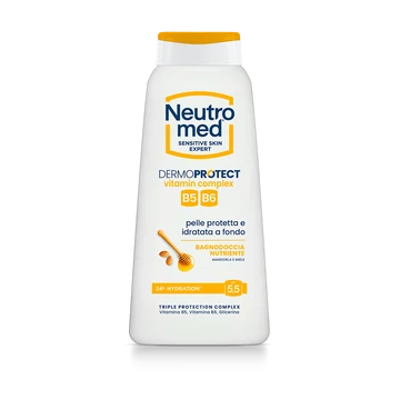 Sutter Neutromed Dermoprotect Nutriente tápláló tusfürdő mézzel és mandulával 600ml