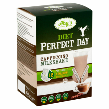 Aby's Diet Perfect Day milkshake (cappuccino ízű)