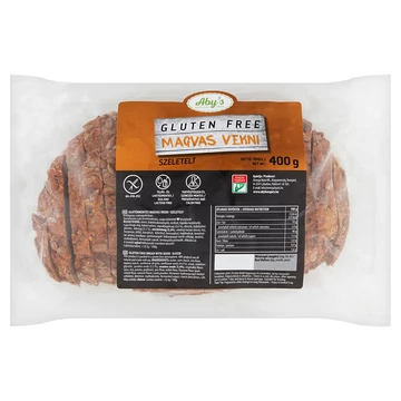 Aby’s gluténmentes magvas vekni, 400 g, szeletelt