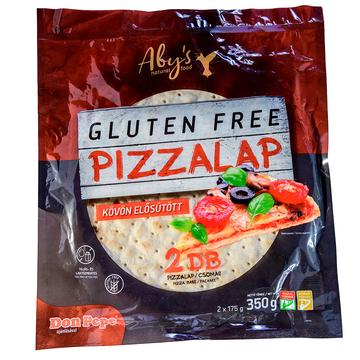 Aby’s gluténmentes pizzalap 2 db-os kiszerelésben