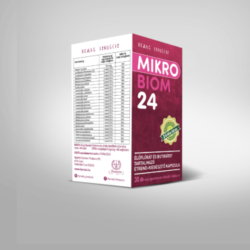 MikroBiom 24 élőflórás étrend-kiegészítő kapszula (30db)
