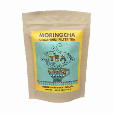 Moringcha organikus filteres tea