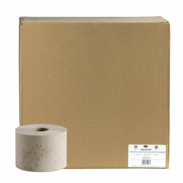 Crepto környezetbarát, újrahasznosított papírból készült lebomló wc papír, 24 tekercses dobozos, fóliamentes csomagolásban
