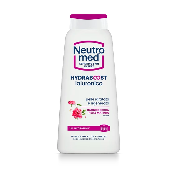Sutter Neutromed Hydraboost Pelle Matura tusfürdő érett bőrre bazsarózsával 600ml