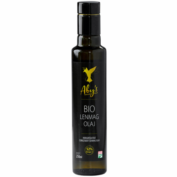 Aby's Bio lenmagolaj (2 üveg)