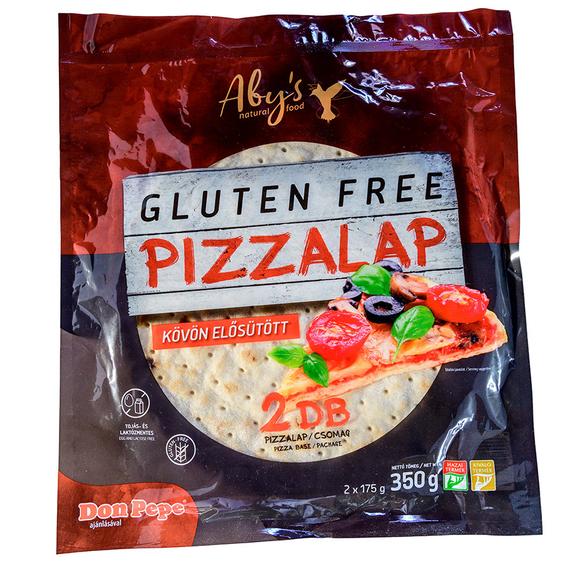 Aby’s gluténmentes pizzalap 2 db-os kiszerelésben