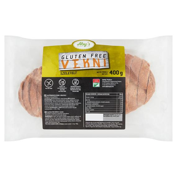 Aby's Gluten Free vekni (400 g, szeletelt)