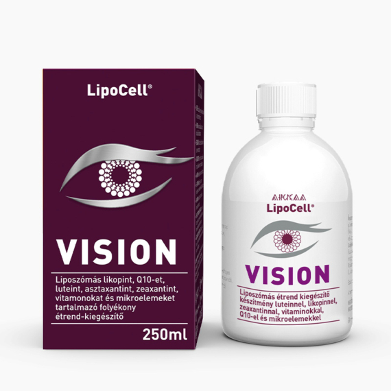 LipoCell Vision liposzómás étrend-kiegészítő (250 ml)