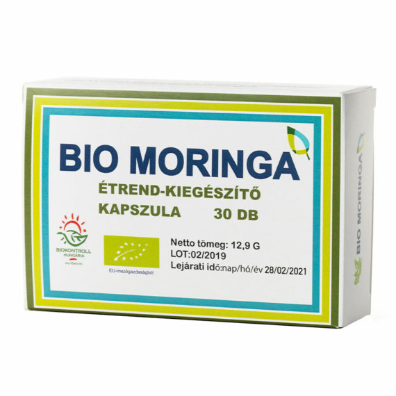 Bio Moringa étrendkiegészítő kapszula (30 db)