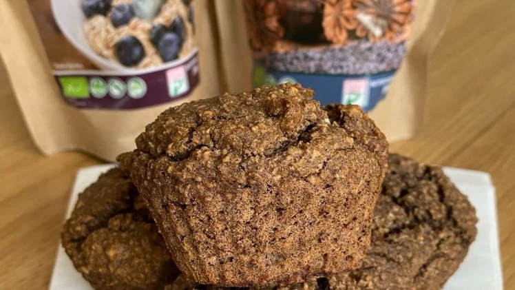 Bögrés mákos muffin