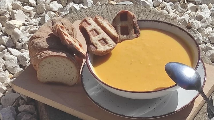 Vegán sütőtök krémleves