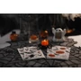 Kép 2/2 - Seasonal Halloween textilhatású papírszalvéta-Tökös