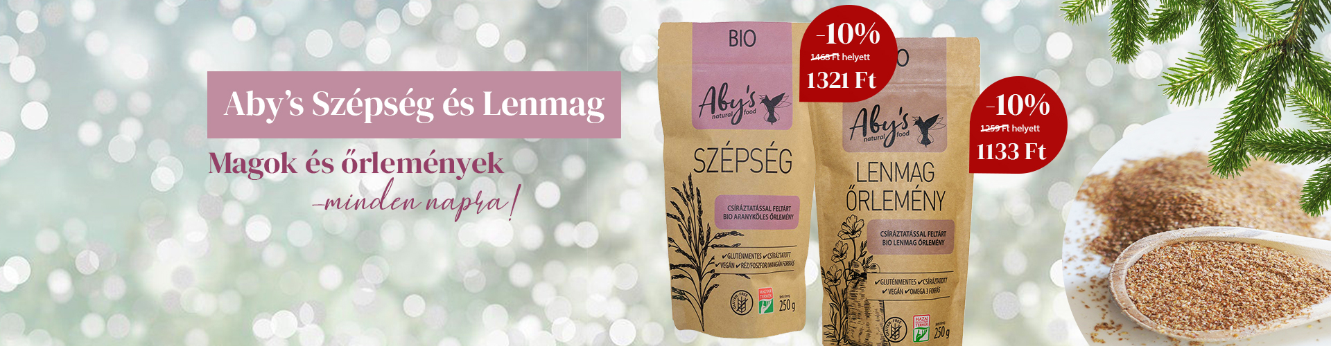 szépség_lenmag