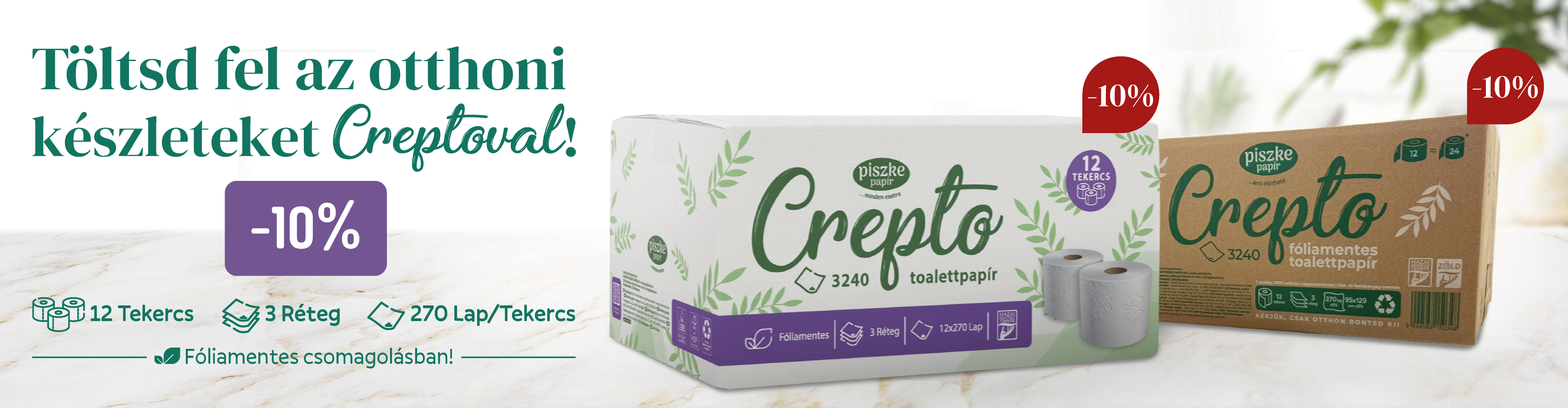 Crepto 10% 
