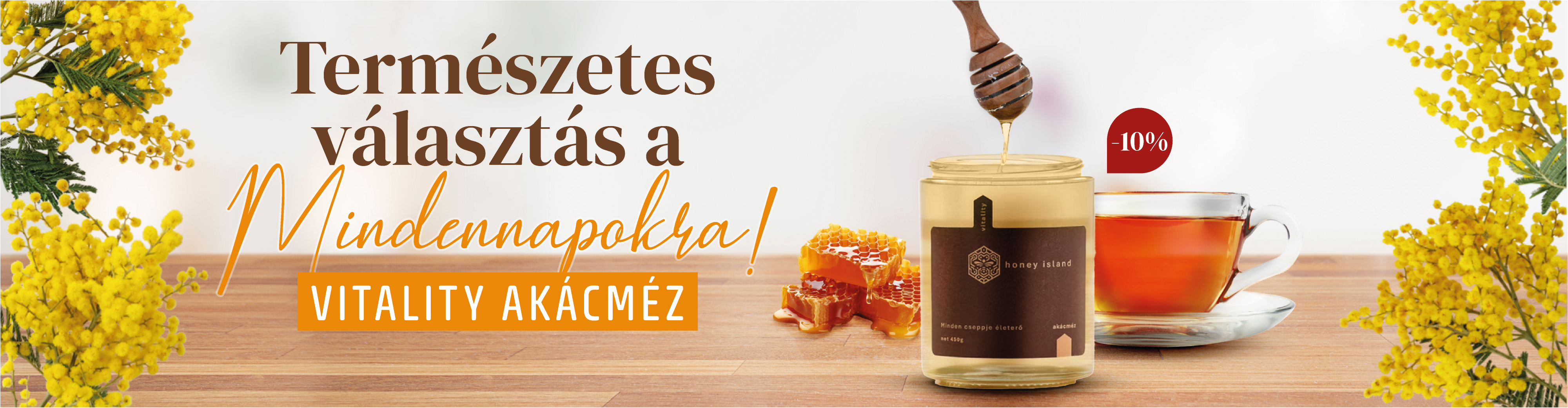 Akácméz 10%